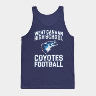 West Canaan High School Coyotes Football - Varsity Blues Tank Top